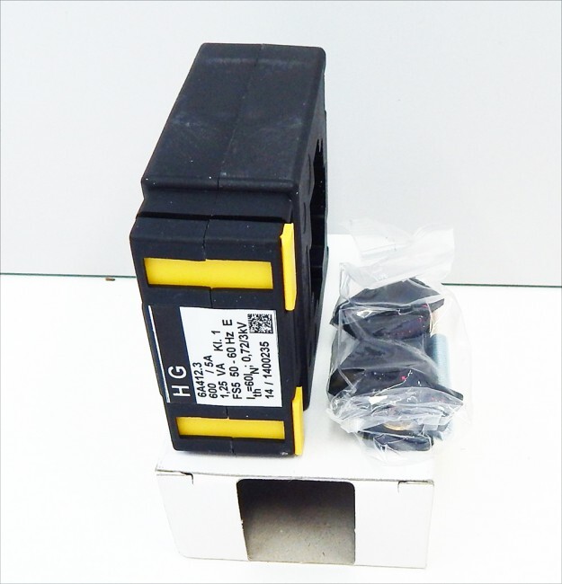 HG 6A412.3 600/5A 1.25VA KI.1 FS5 50-60Hz Measuring Current Transformer -Unused/Original Packaging-