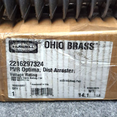 HUBBELL Ohio Brass PVR Riser Pole Dist Arrester Optima 2216297324