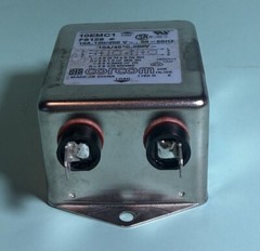 Corcom 10EMC1 F8128 Single Phase Noise Filter 120/250VAC 50/60Hz 10A