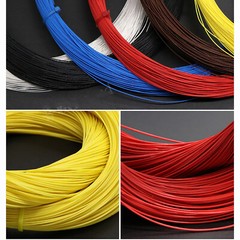 30AWG Ø0.68mm Silver Plated Copper Polytetrafluoro PTFE Wire Stranded Cable