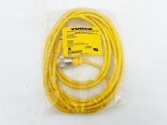 New Turck RSC 4.4T-4-RKM 40 Double Ended Cordset M12 Eurofast 7.8″ U-95242