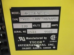 AEGIS / TYCOR AGS-120-3-X TRANSIENT NOISE FILTER 120V 3A