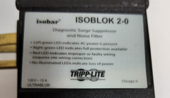 Tripp-Lite ISOBLOK 2-0 120V Diagnostic Surge Suppressor Noise Filter Outlet