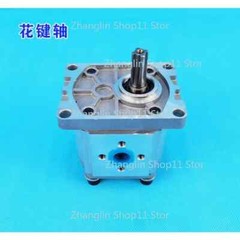 Gear Pump CBN-F306/F314/F316/F320/F325 Hydraulic Oil Gear Pump Spline Flat Key
