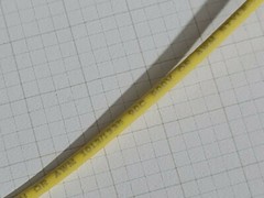 Atlas Wire #18awg Solid Tinned Copper UL-1015/1230 Hook-Up Wire Yellow /50ft