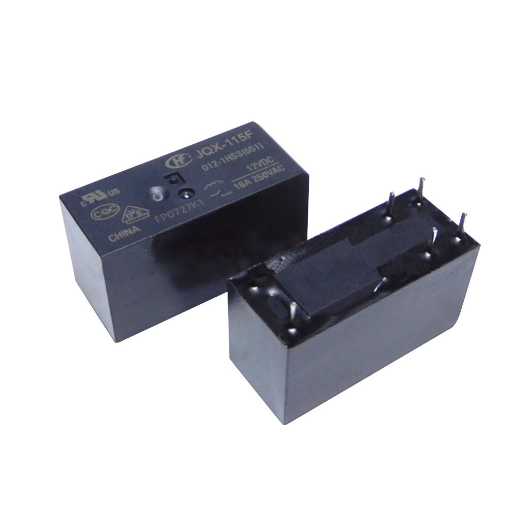 5pcs JQX-115F-I-012-1HS3 Relay 6 PIN 16A