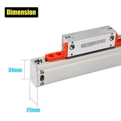SINO KA300 0.001mm Linear Glass Scale KA300 TTL 1um Optical Encoder Sensor Ruler