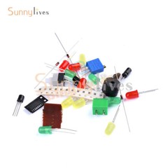 Soldering Practice CD4060 SMT Music Circuit Board LED Electronic Project DIY Kit