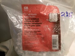 GB 1/2″ Plastic Cable Staples 238 pieces