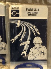 Brady Lot Of 4 Wire Marker Books , PWM-PK-1 , Qty 2 PWM-PK-2, PWM-LC-3 New