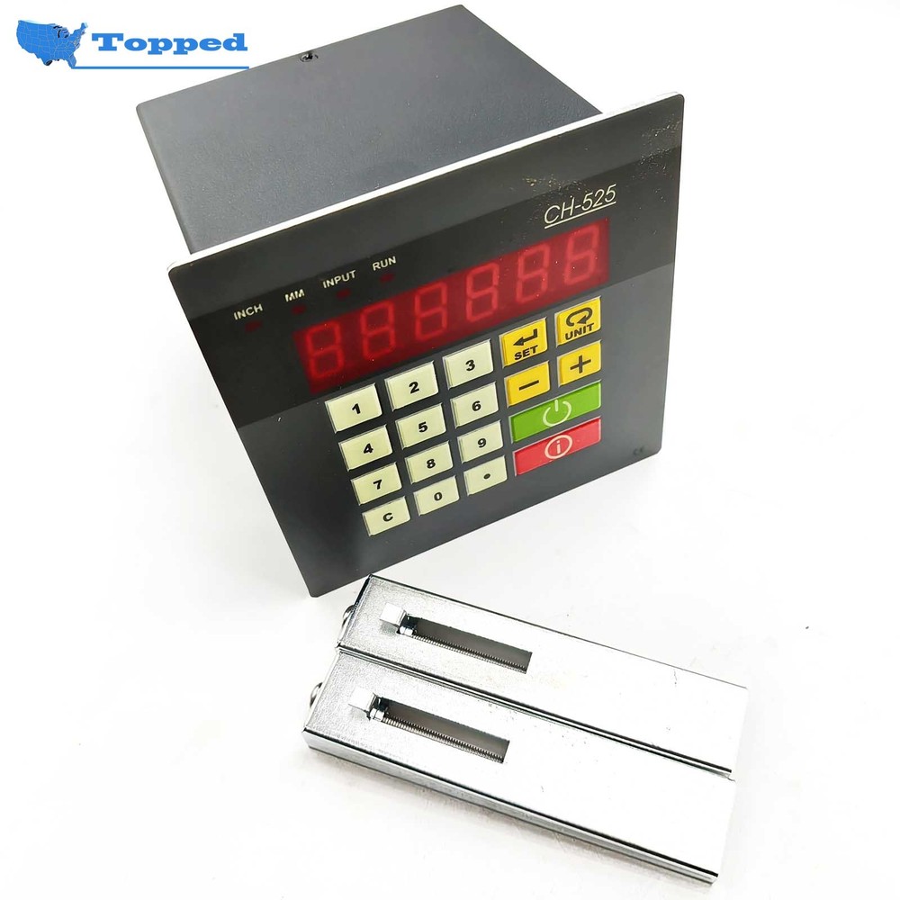 1x New Computerized Intelligent Thickness Gauge Controller for CH-525 115*115mm