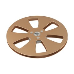 Aluminum 1PCS Empty Reel for 7 Inch Tape Silver/Blue/Black/Gold Options