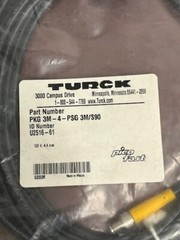 Turck PKG 3M-4-PSG 3M/S90 Flexlife Double Ended Cordset New
