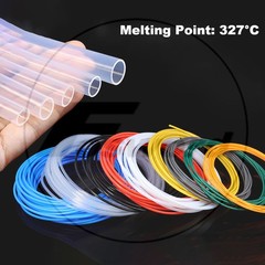 PTFE Tube Tubing Pipe ID 1mm – 14mm OD 2mm-16mm High Temp Resistance Air Hose