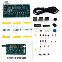 6-bit LED Digital Electronic Clock DIY Kit 51 Microcontroller Circuit Board Kit