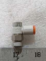SMC AS2201F Speed Controller Meter-Out Male Elbow Pneumatic Fitting OEM Part
