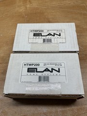 HTWP200 – ELAN – DUAL SPEAKER WALL PLATE, WHITE Brand new sealed box set of 2