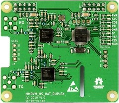 MMDVM Duplex Hotspot Module Dual Hat with V1.47 Support P25 DMR YSF NXDN DMR…