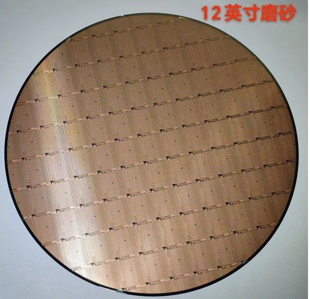 12″ Silicon Wafer Semiconductor CPU Circuit Chip Tech Science Pendulum Piece
