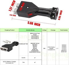 18972G1 Handle Kit for SB50 Plugs D.C. Cord Strain Relief, Electric 1983-95