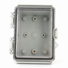 IP67 Waterproof Enclosure Electronic Case Clear Cover Hinged Lid Junction Box