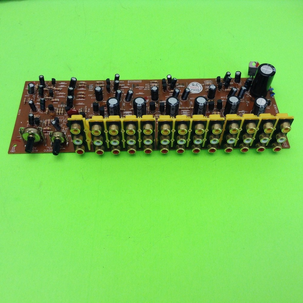 Audio Video Input Board Port Jack IO Board 0M-VA13CX Oarsman