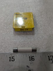 Bussmann ABC 1/4 Ceramic Fuse Pack of 5 Industrial Electrical OEM Hardware Part