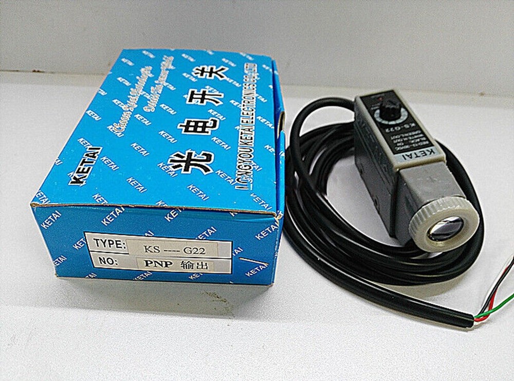 QTY:1 NEW FOR Packaging Machinery Color Code Sensor KS-G22 Green light PNP