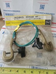 Anti-Static Bonding & Grounding Set 3′ Daniel Woodhead Co J Clamp BOTH 142003