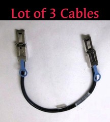 Lot Of 3 Amphenol 20″ Male to Male E357317-s 28 AWG CN-0yp20D-apx00-8ah-518y