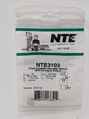 Lot of 15: NTE NTE3103 Anti-Stat Photo Coupled Interrupter Modules, NPN Output