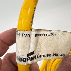 Cooper Crouse-Hinds 5000111-5C Cordset Assembly