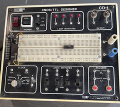Breadboard,CD-1, E&L Instructment 1Hz-100KHz w/power supply