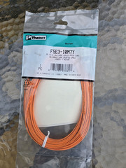 PANDUIT F5E3-10M7Y (NEW} SC to LC Multimode Duplex Patch Cord Length: 7 Meters