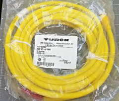 6 Meters 18/5 AWG SJ00W 105 °C Microfast Flexlife Single Ent Cord set Turck[A8S4