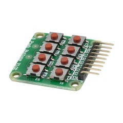 Matrix 8 Keypad Keyboard Board Module 8 Button Tactile Switch for Arduino