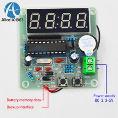 4 Digit Electronic Clock Electronic Production DIY Learing Kit For Arduino DIY