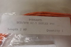 Unbranded – 2 Meter MultiMode Duplex Fiber Optic Cable – FCD6ASCD / X0008T6ZDZ
