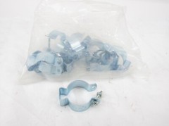 NEW Lot Of 10 Minerallac #4 Conduit Hanger 1 1/2” Rigid Zinc Plated Steel