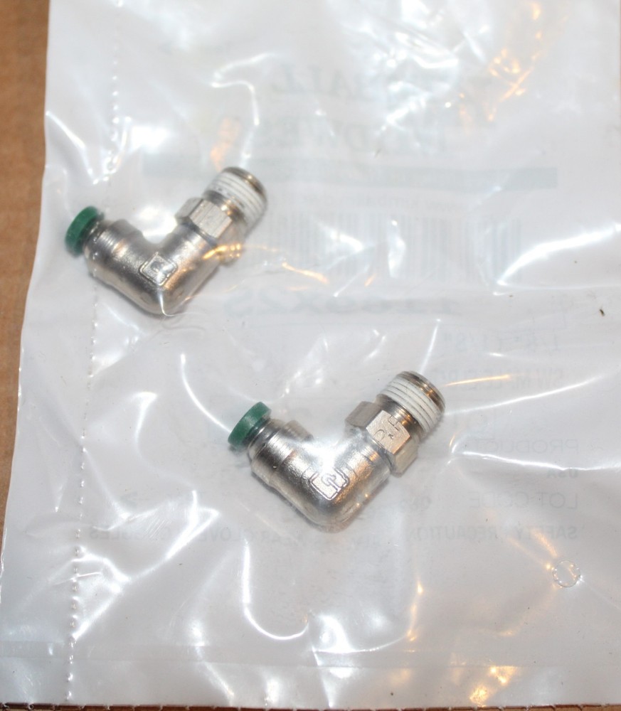 Kimball Midwest 1169X2S Prestolok Swivel 1/8″ x 1/8 Male Elbow Connector NEW USA