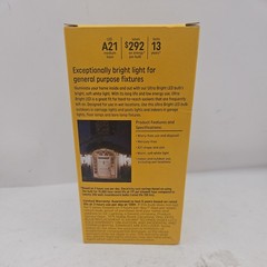 GE 200W Ultra Bright A21 LED Light Bulb Daylight, 3010 Lumens, 23 Watt