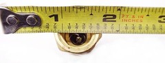 LOT OF 5 NEW PARKER B23E BRASS COUPLER 3/8″ NPTF