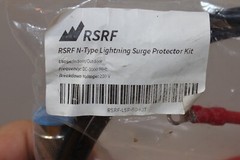 RSRF N-Type Lightning Surge Protector Kit NIP New! Indoor/Outdoor DC-3000 MHz