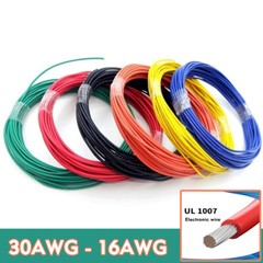 Stranded Automotive Equipment Wire Hookup Cable 16AWG 18AWG 22AWG 24AWG – 30AWG
