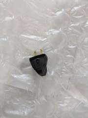 Eaton BP84BK 15 A Angled Wiring Device Plug – 2-Pole, 125 V, NEMA 1-15, Black