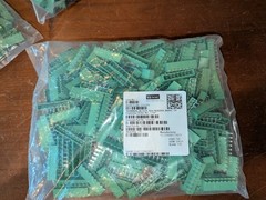 TE CONNECTIVITY 2350513-8 Re-Sealed ESD Bag (QTY 191 pieces)