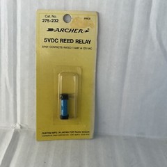 VTG Archer ( Radio Shack) #275-232, 5 VDC REED RELAY 1 AMP 125 VAC