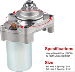 Starter Compatible with 125cc 110cc-50cc ATV Motor Four 4 Wheeler Chinese Pit Di