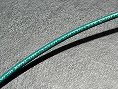 Southwire #18awg Stranded Bare Copper UL-1015/1230/1032 Hook-Up Wire Green/100ft
