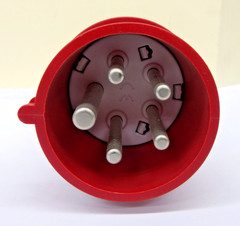 Schyller 57309 Plug Straight Male 16A 6h/200/346-240/415V~
